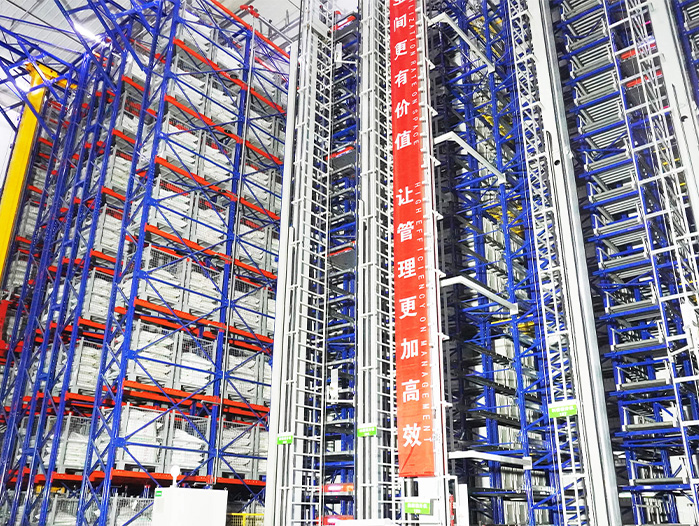 Double Deep Unit-load Crane & Four-way Shuttle AS/RS