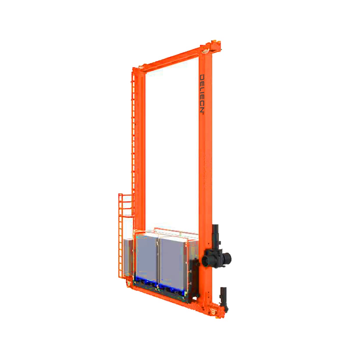 Double Workstation Crane