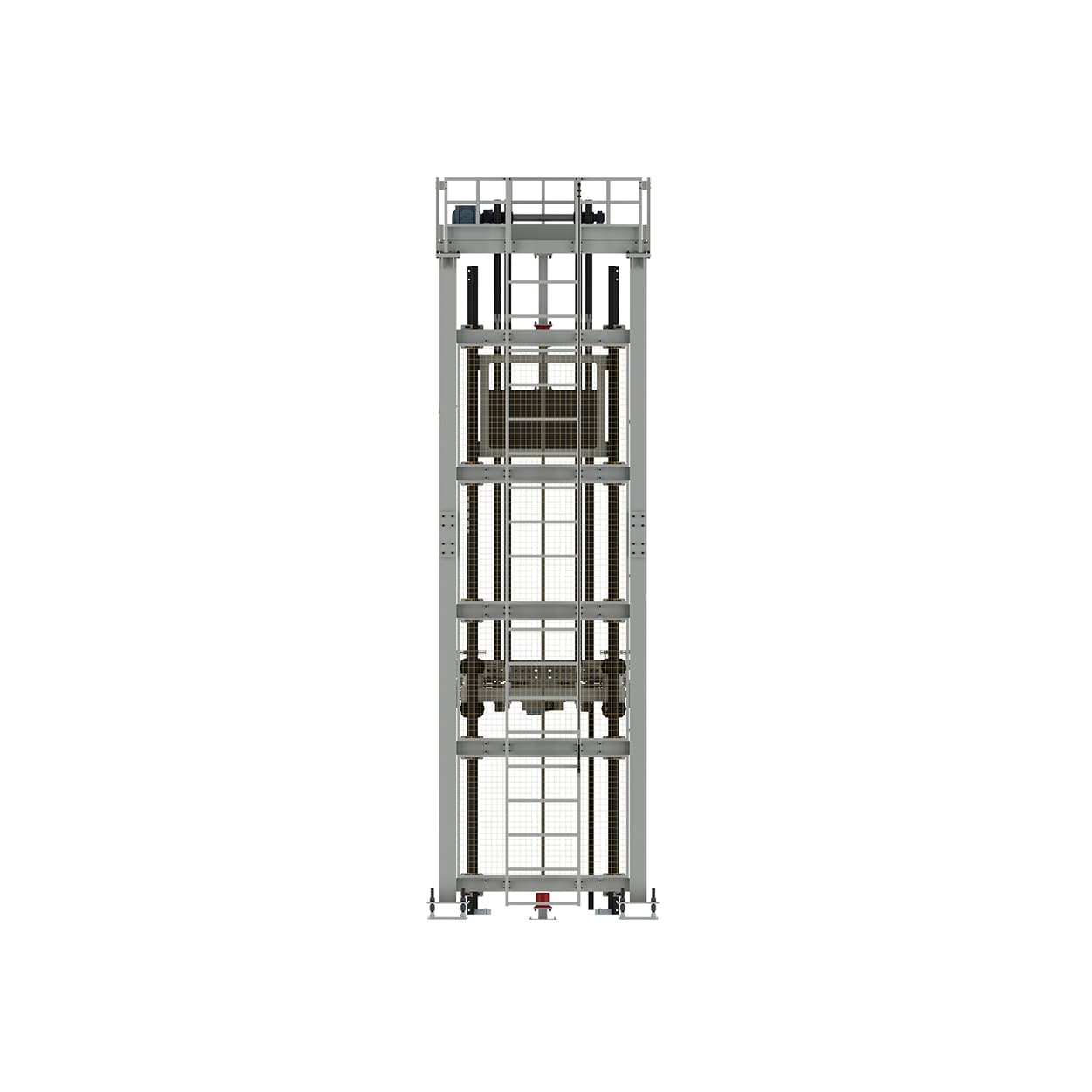 Pallet/Tote shuttle Lifter