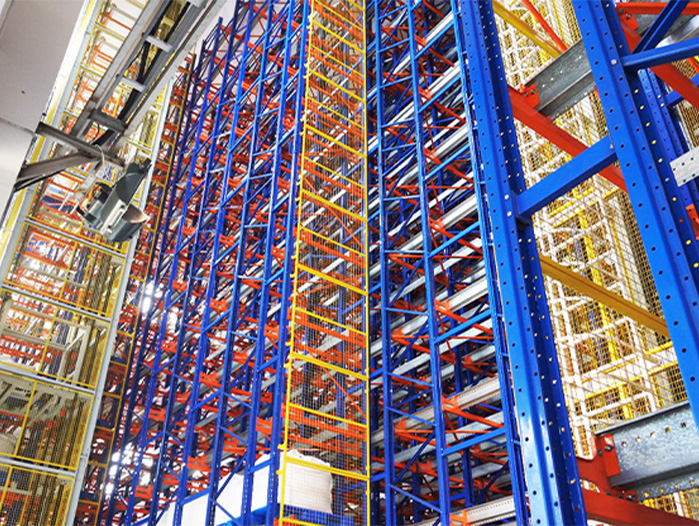 Unit-load Crane & Four-way Shuttle AS/RS