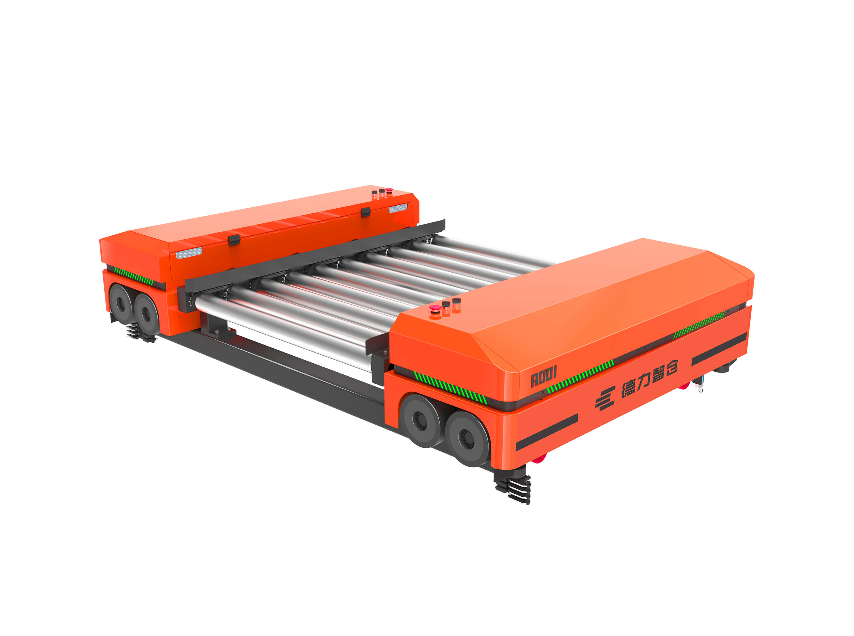 Straight Rail One workstation RGV