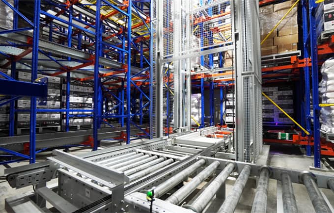 Pallet Four-Way Shuttle AS/RS