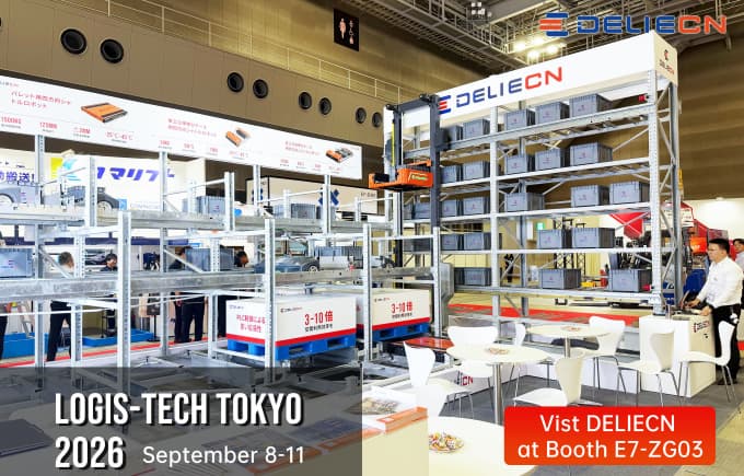DELIECN Showcases Next-Generation Warehouse Handling Robot Technologies at Logis-Tech Tokyo 2026